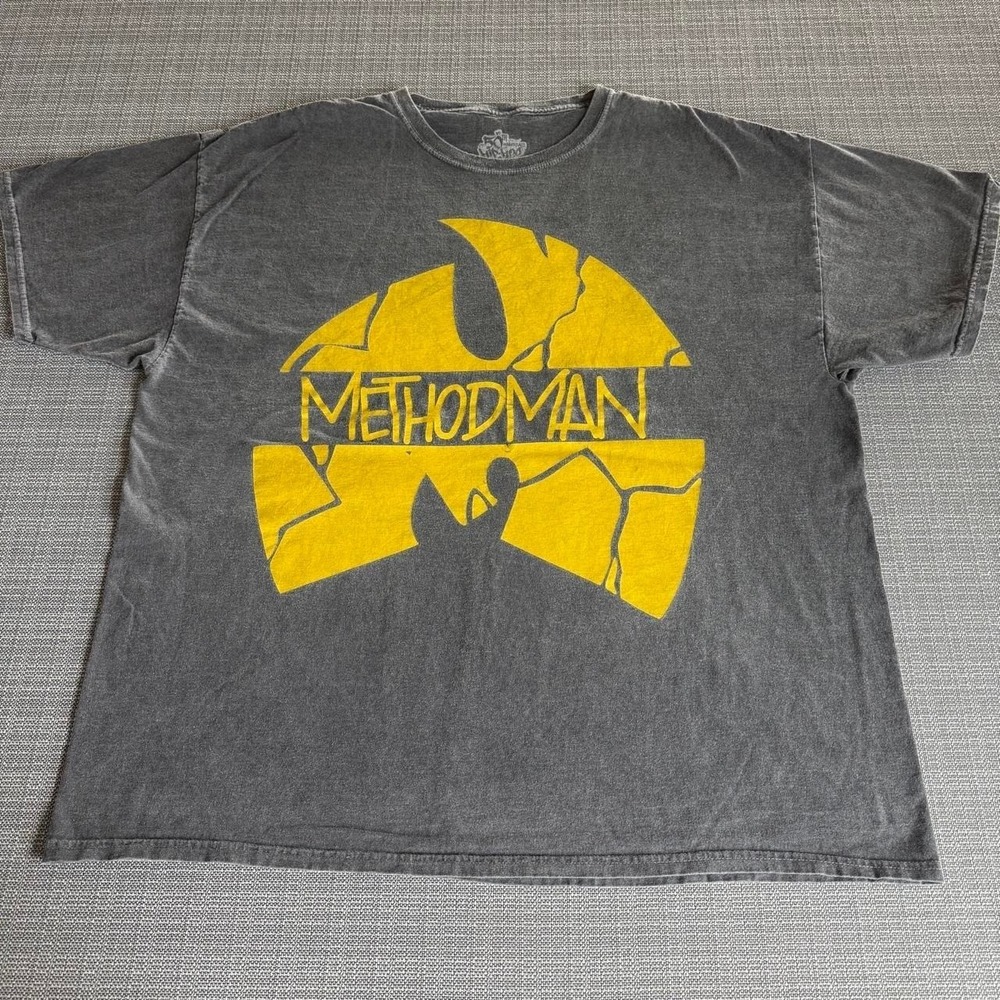 Gray Method Man The 50th Anniversary Of Hip-Hop Cotton T-Shirt